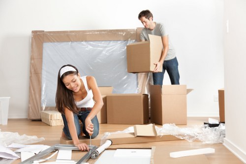 Removal team handling house move logistics in Dartford