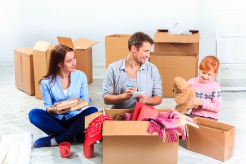 Man and van service helping with a local Dartford move