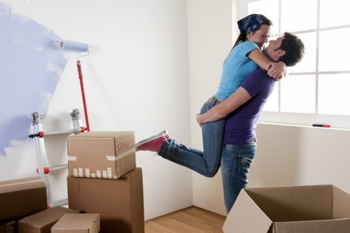 A local man with a van helping with a small move in Dartford