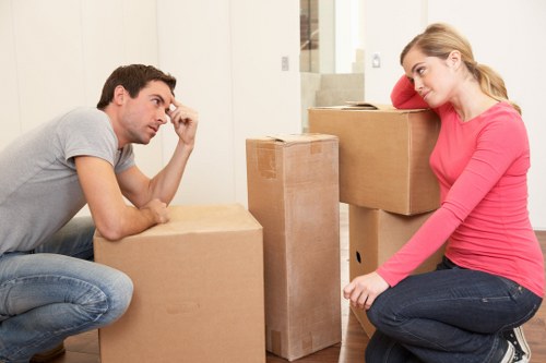 Local moving van ready for removals in Dartford