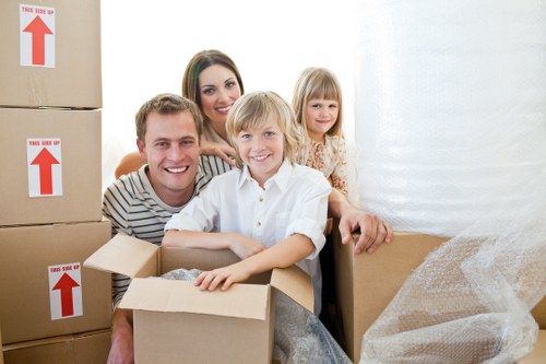 Commercial office move in Dartford with careful loading