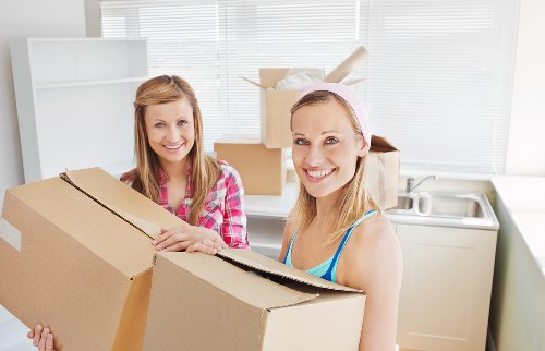 Loading furniture and boxes for a Dartford house move