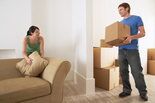 Local removals service transporting household furniture in Dartford